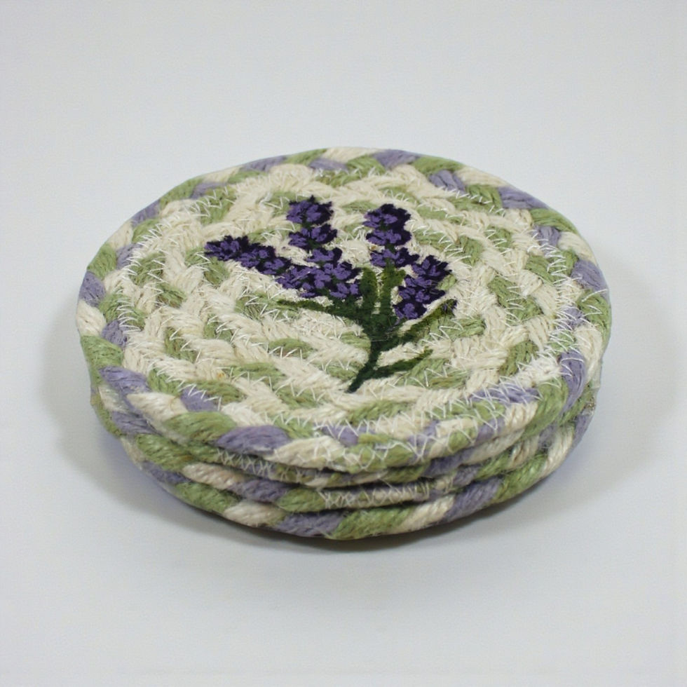 Thumbnail: Mug Rug Lavender Coasters