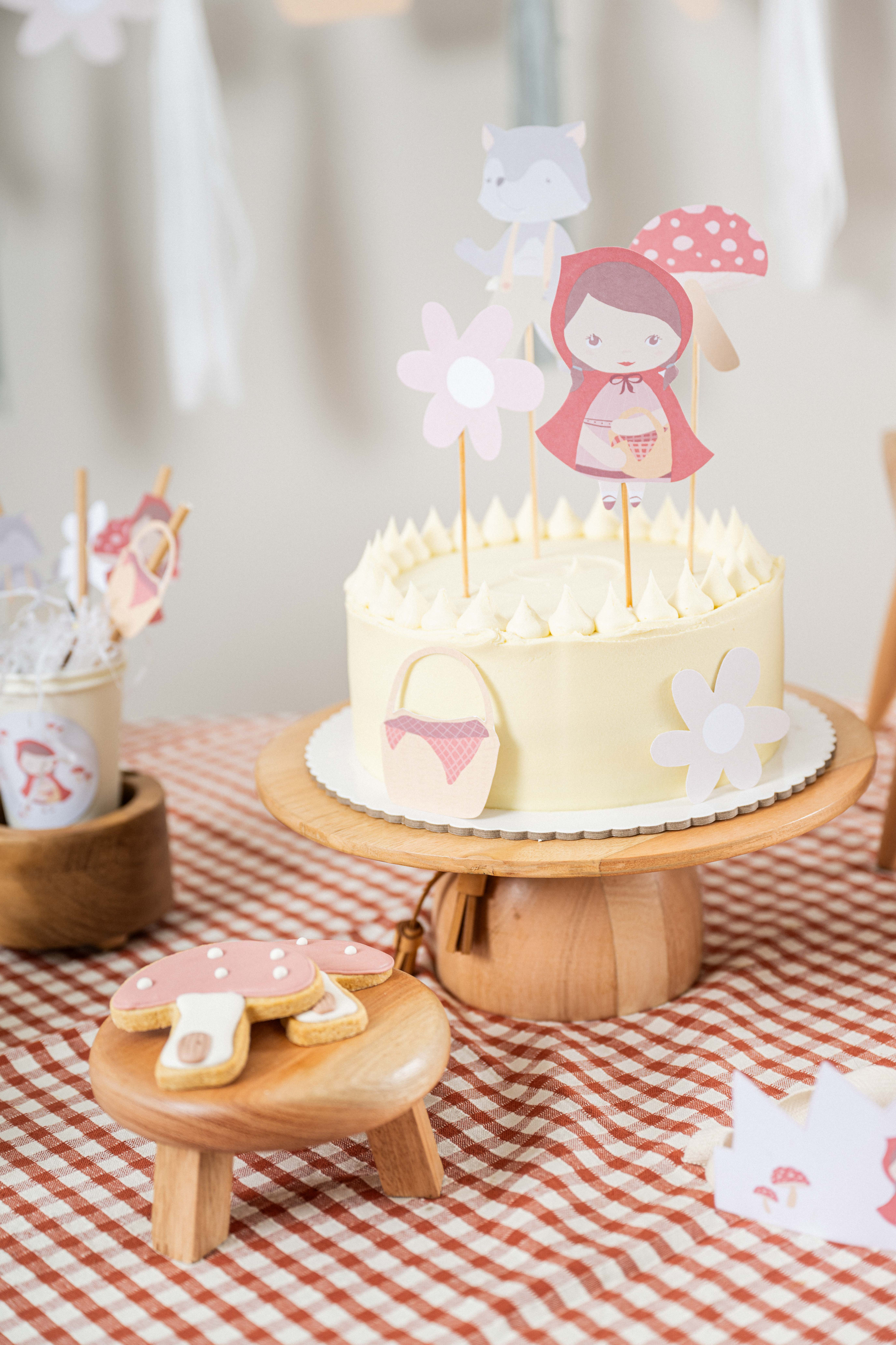 Topper Torta Caperucita