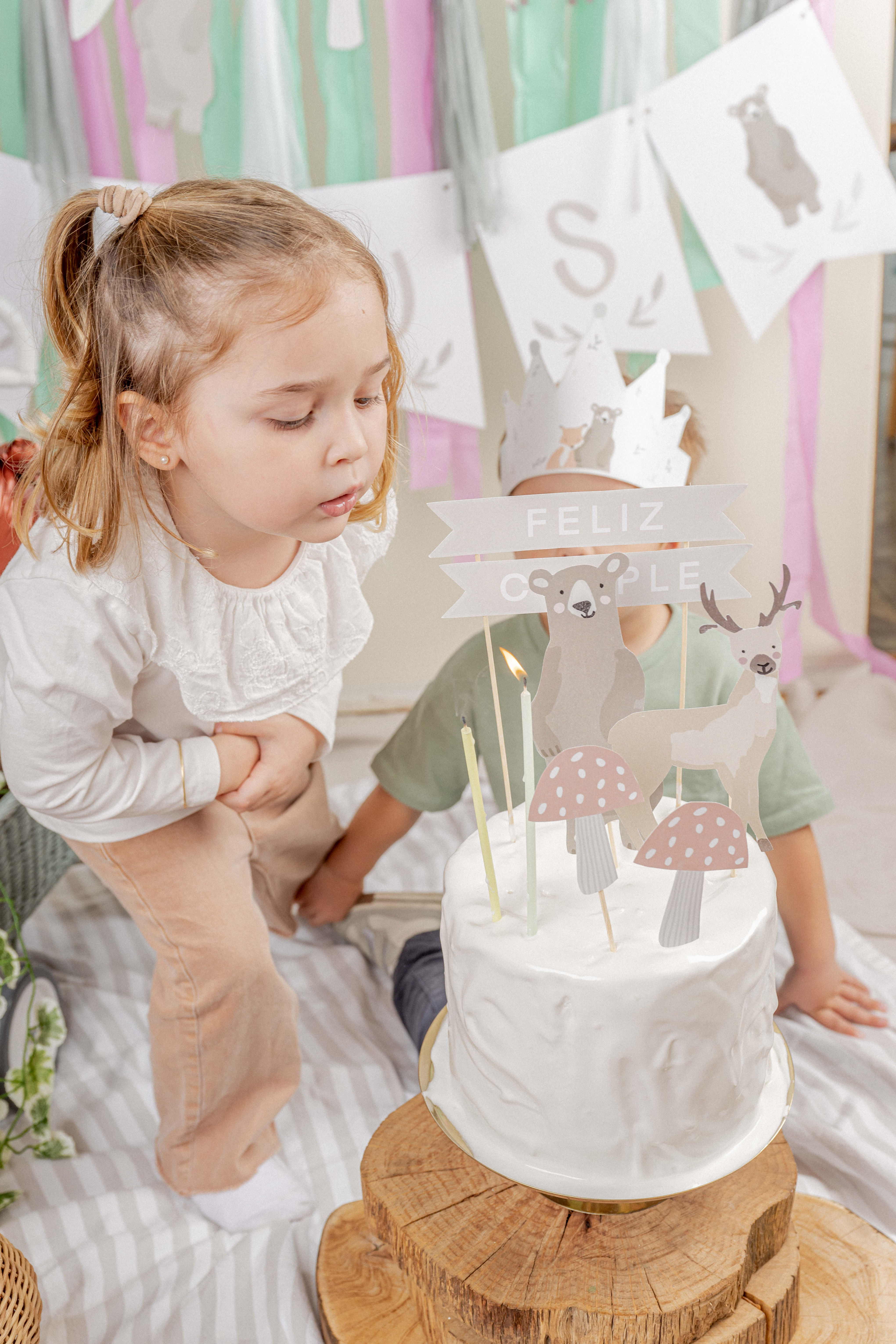 Topper Torta Bosque