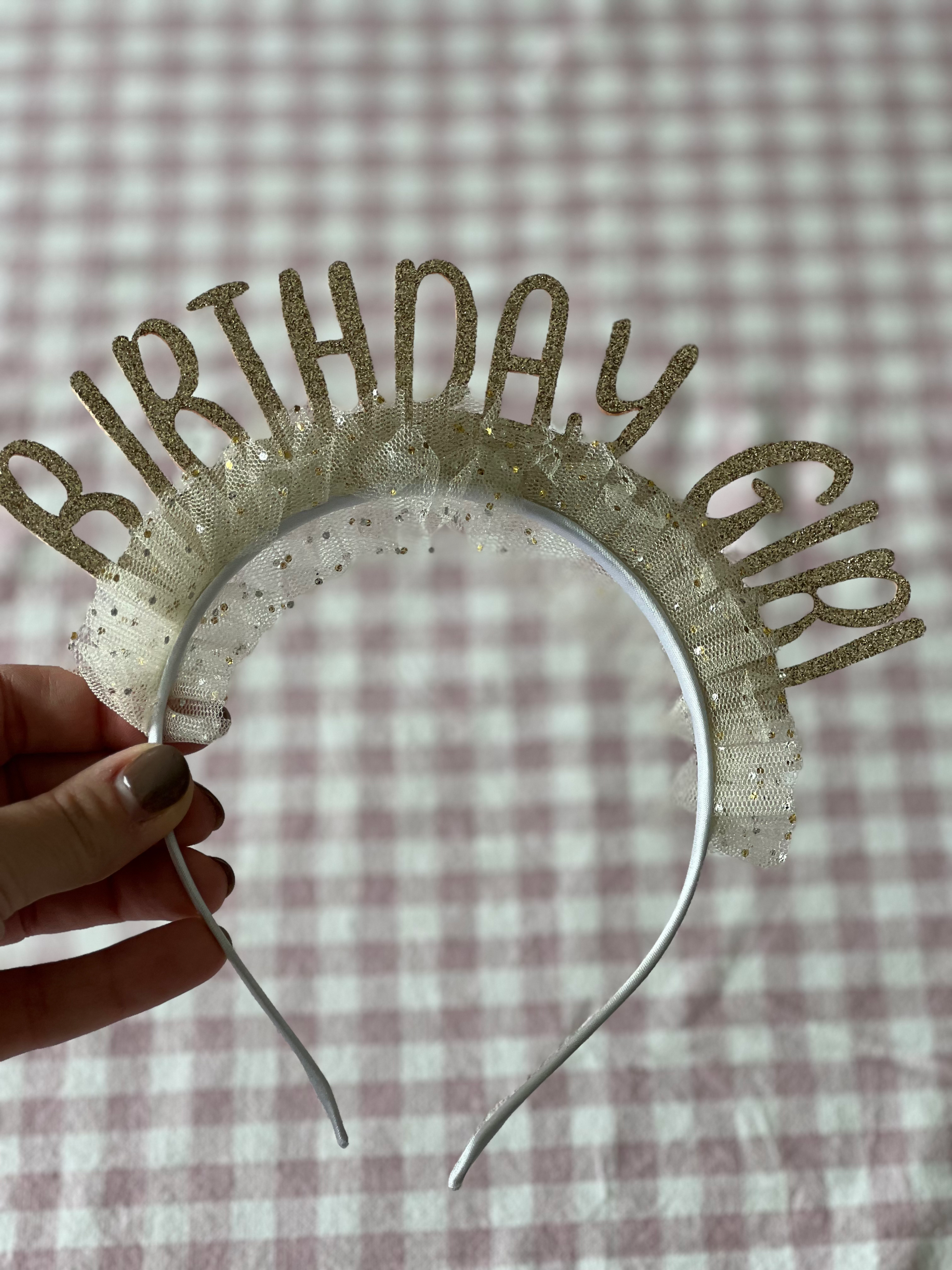 Vincha Birthday Girl