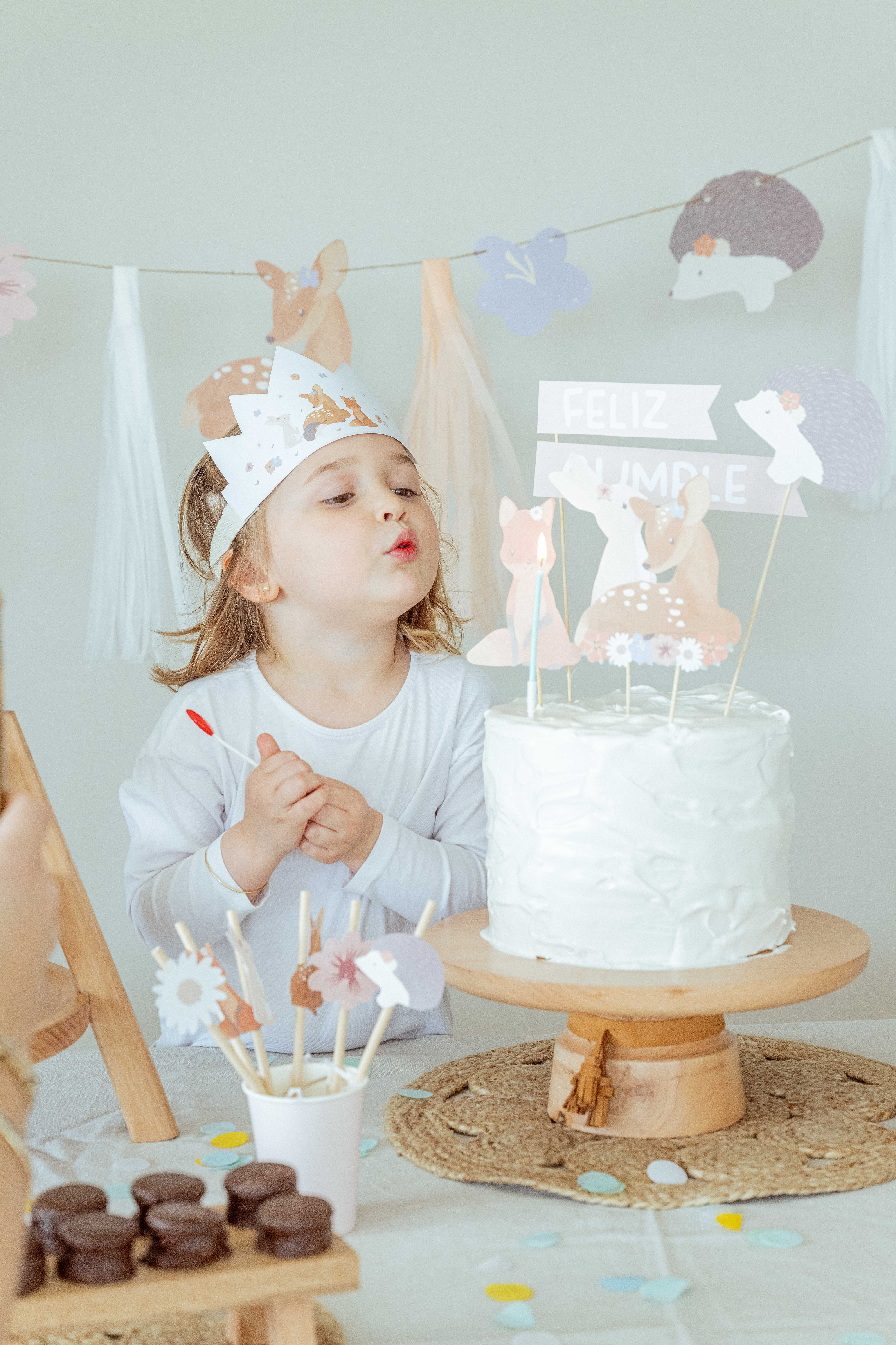 Topper Torta Bosque Floreado