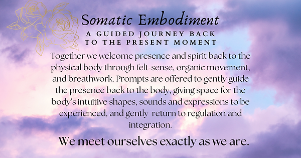 Somatic Embodiment