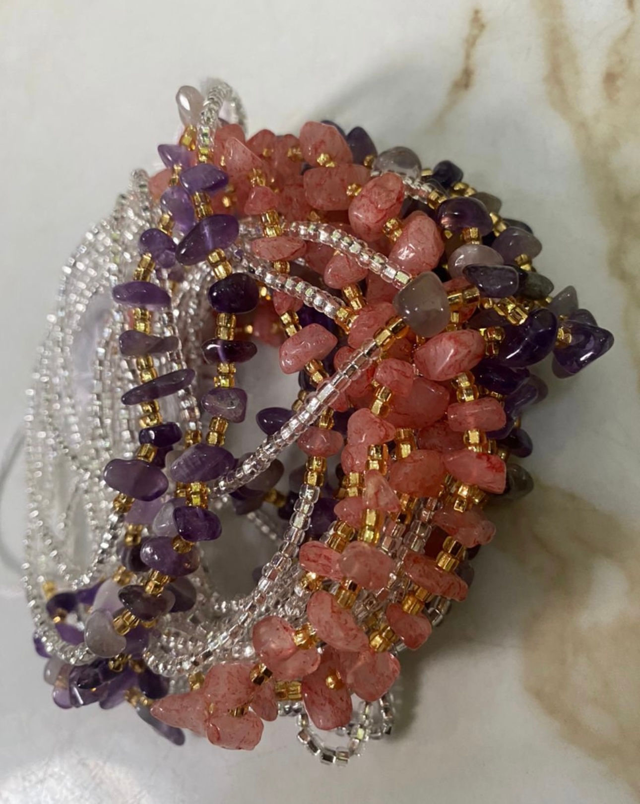 💫 Erzulie – Heart Wisdom Waistbead – ✨Ready to Ship✨