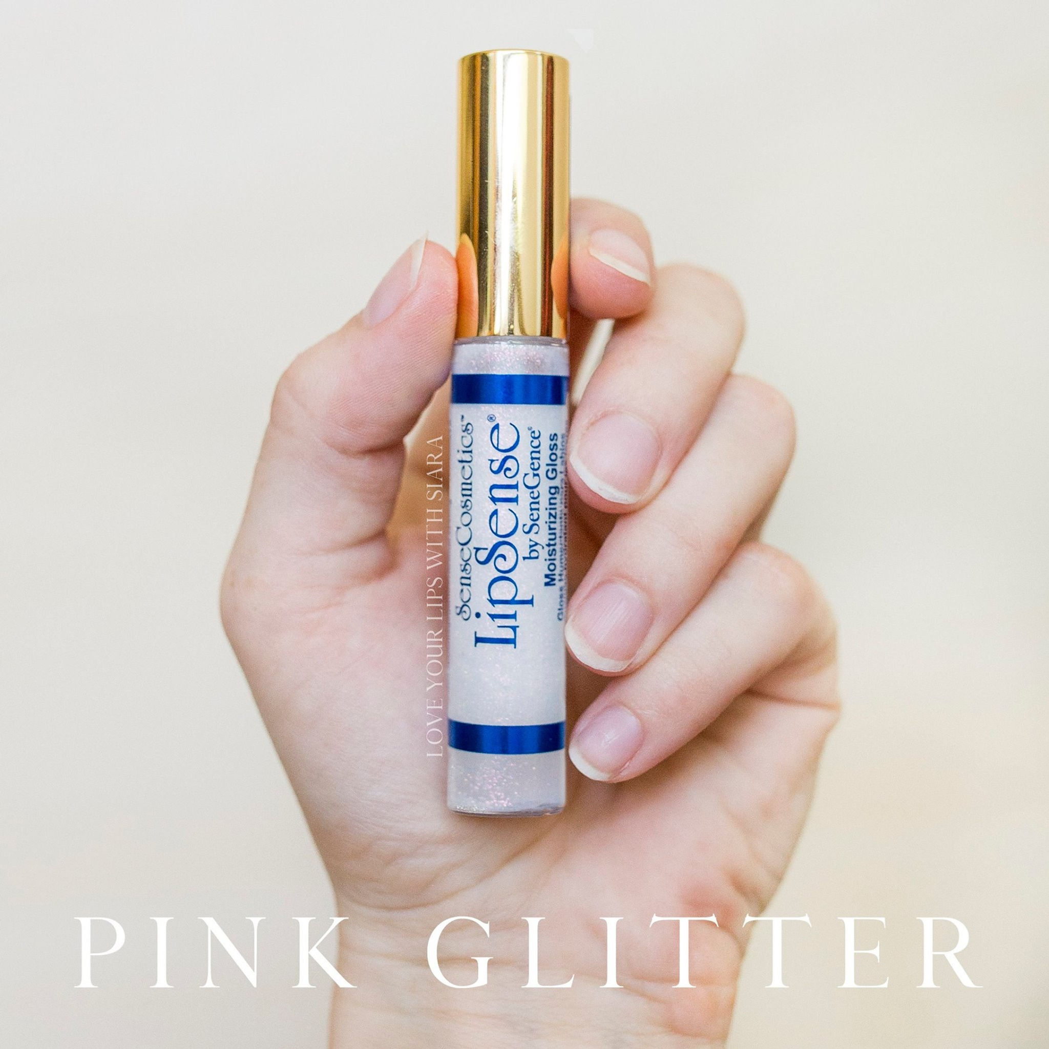 Pink Glitter Gloss