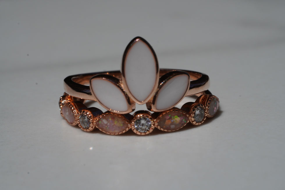 Straight Birthstone + Lotus