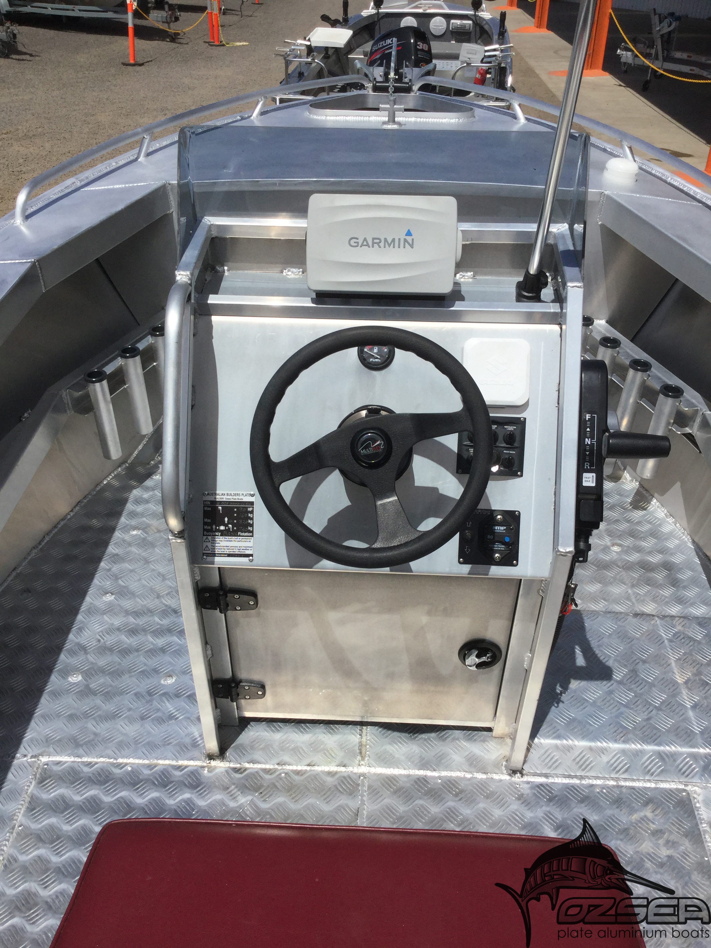 Ozsea plate boat centre console