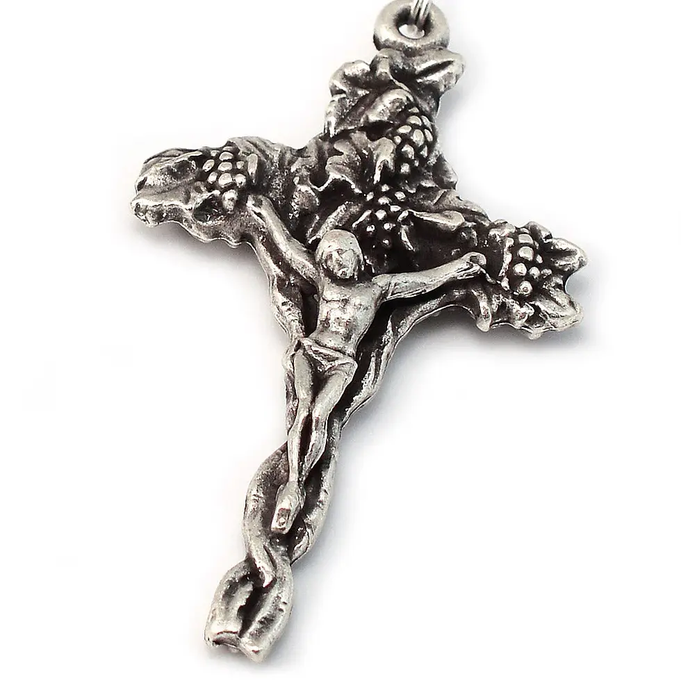 Thumbnail: Fatima Immaculate Heart Wooden Rosary