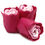 Thumbnail: Set of 3 Soap Flower Heart Box - Pink Roses