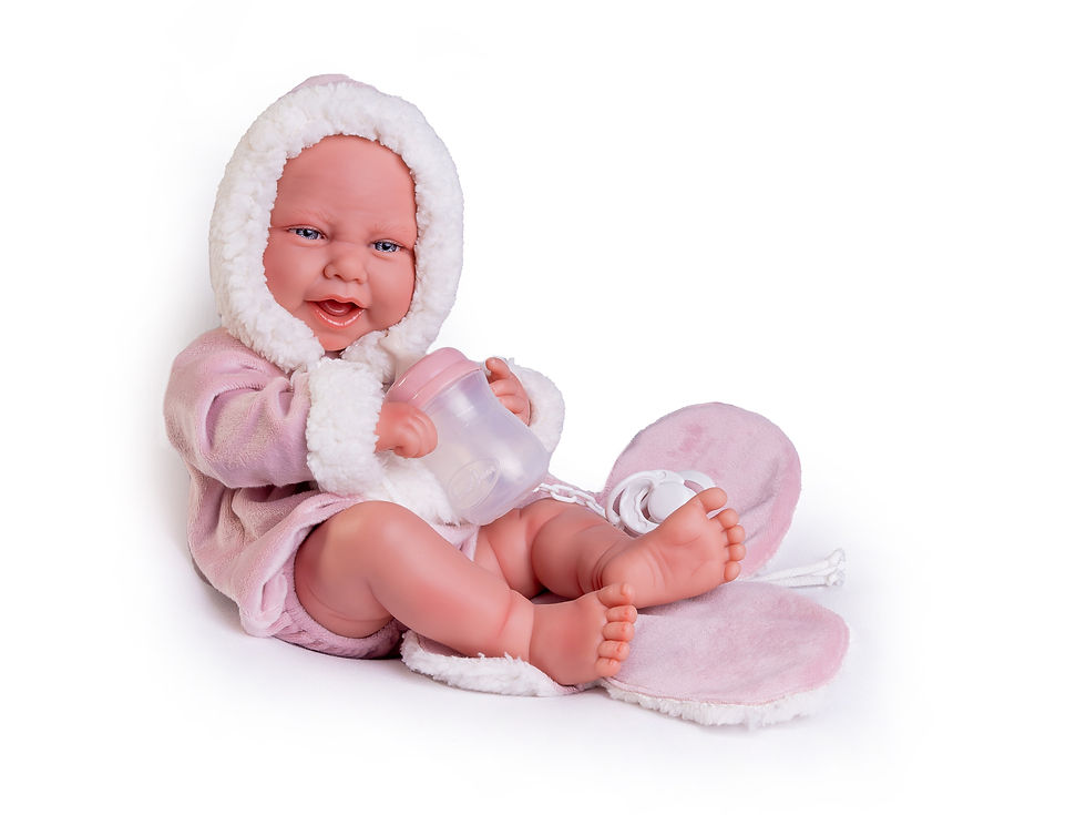 Thumbnail: Newborn Carla with wipe