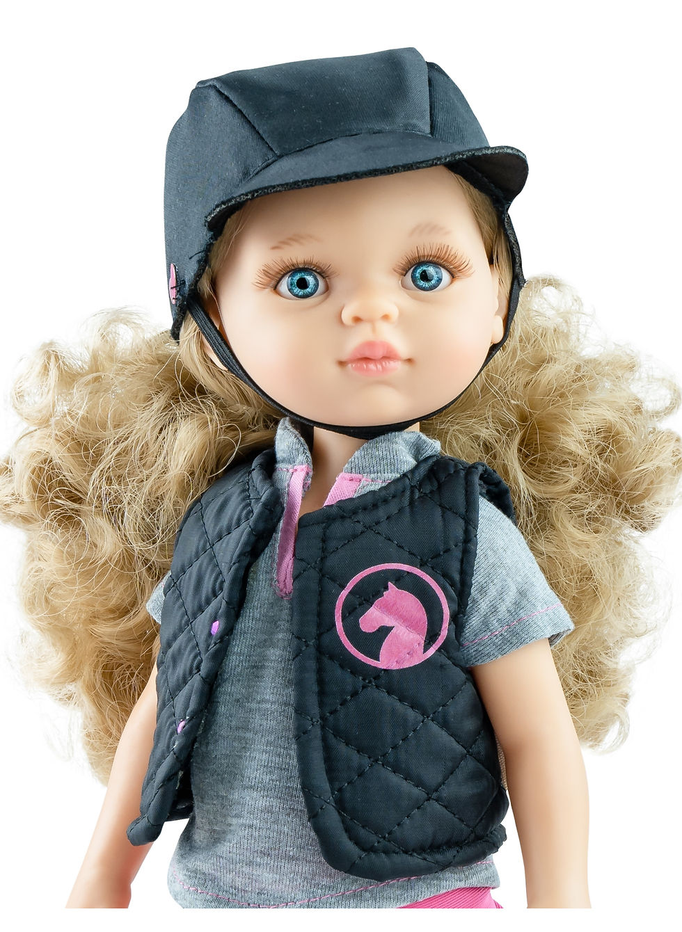 Thumbnail: Paola Reina Doll - Cara goes horseback riding- 32 cm