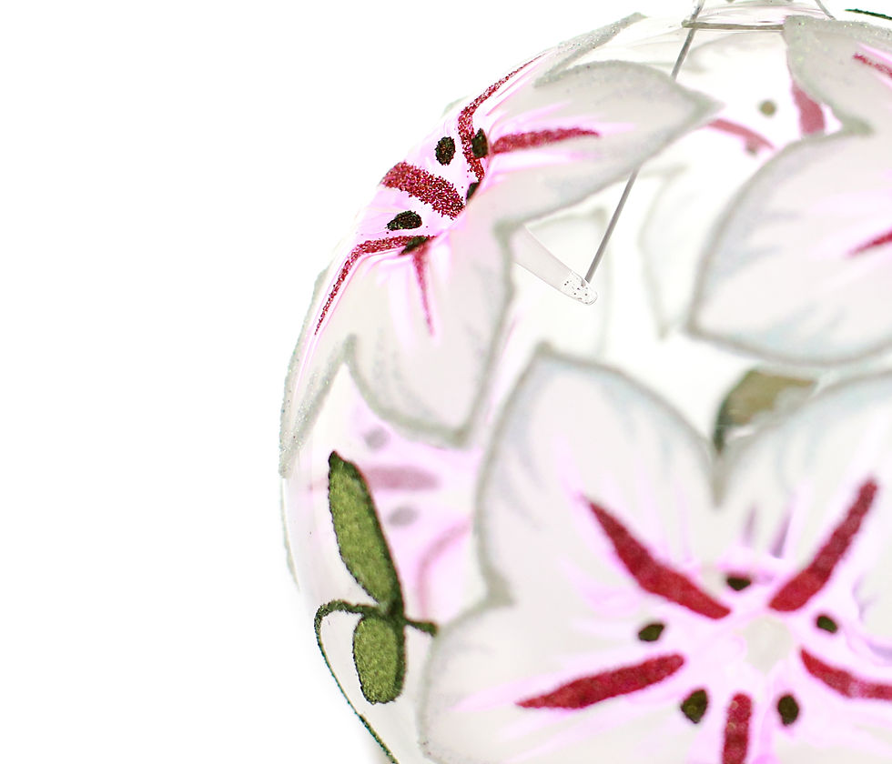 Thumbnail: Glass Bauble - 10 cm – Amarylis