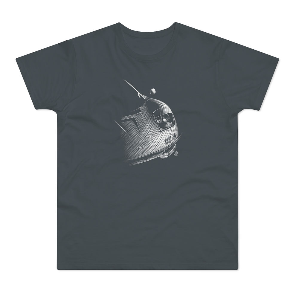 Miniature : T-shirt McLaren F1, supercar, unisexe, gris