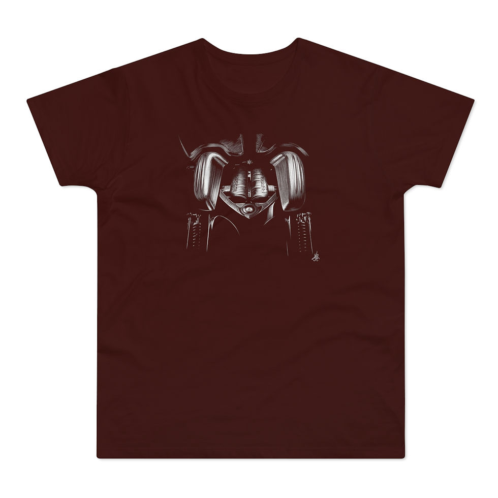 Miniature : T-shirt Moteur V10 Carrera GT, unisexe, marron