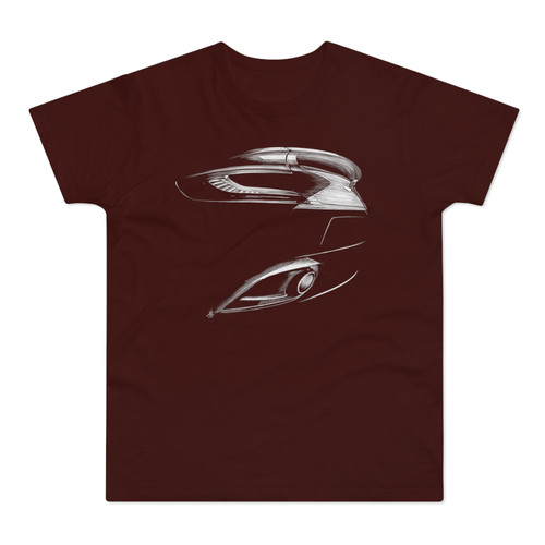 T-shirt Aston Martin Logo - Coton épais, Fait Main Au Royaume-Uni, Uni Adulte, Neuf Avec étiquettes