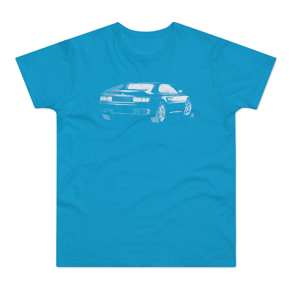 Miniature : T-shirt Venturi Atlantique, unisexe, bleu ciel