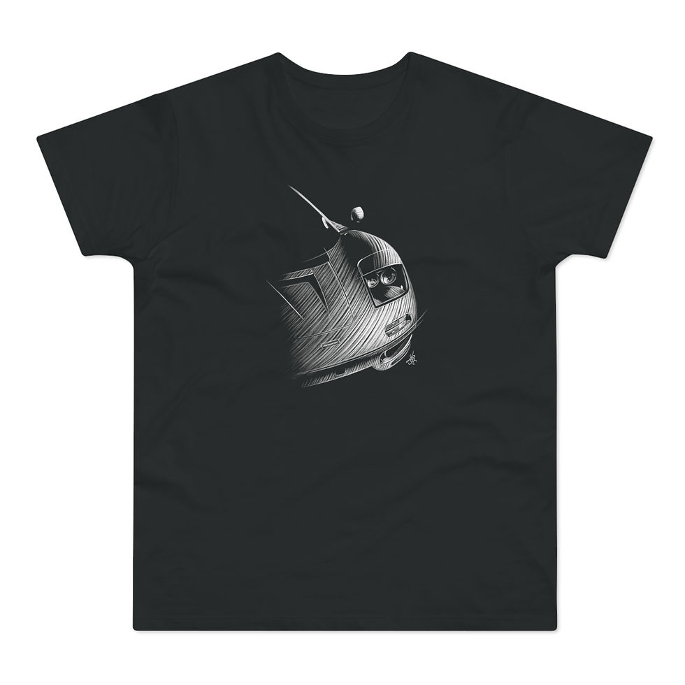 Miniature : T-shirt McLaren F1, supercar, unisexe, noir