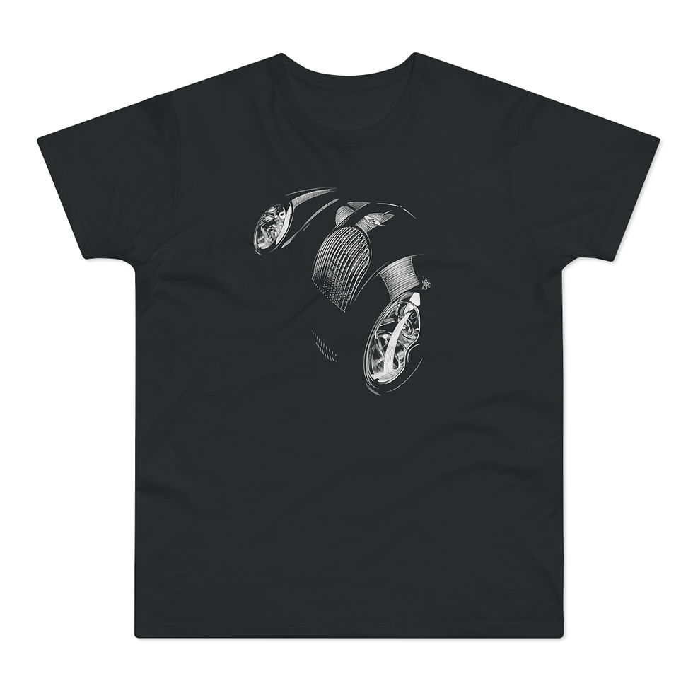 Miniature : T-shirt Morgan Aero, unisexe, noir