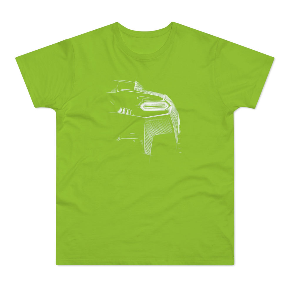 Miniature : T-shirt Lamborghini Temerario, unisexe, vert pomme