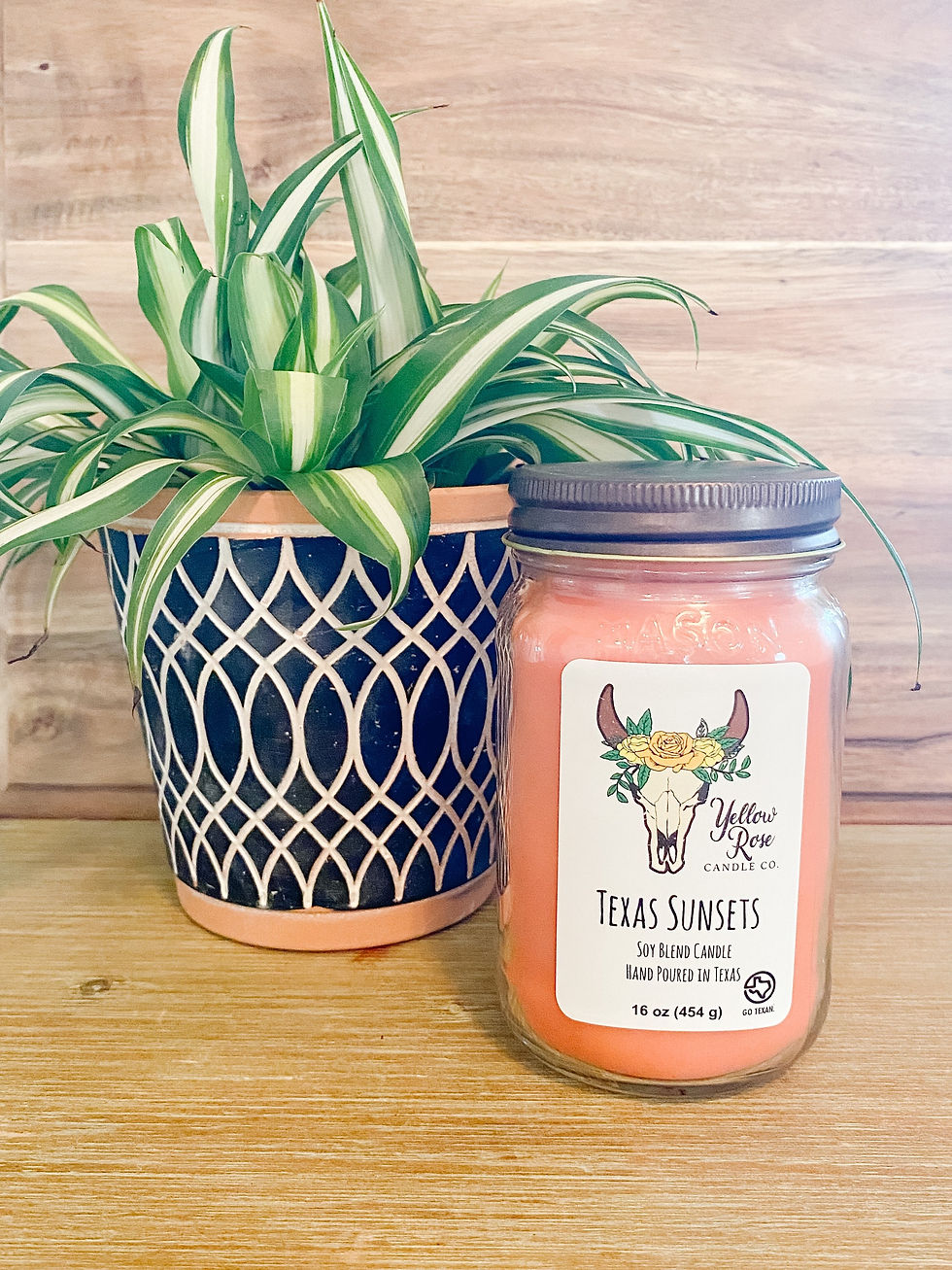 Texas Yellow Rose Candle Co