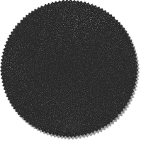 Black Circle Badge