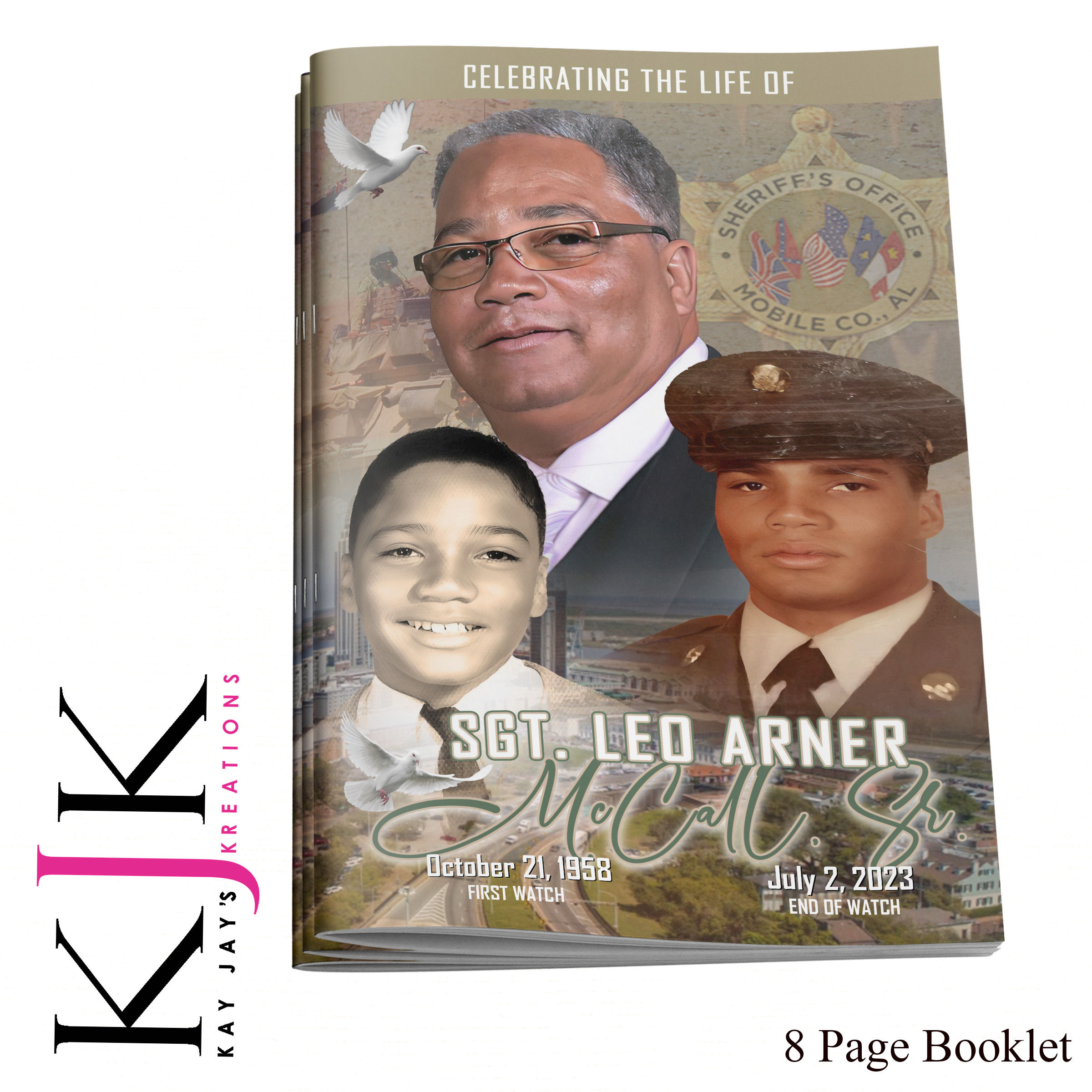 Law Enforcement & Military Funeral Program Design