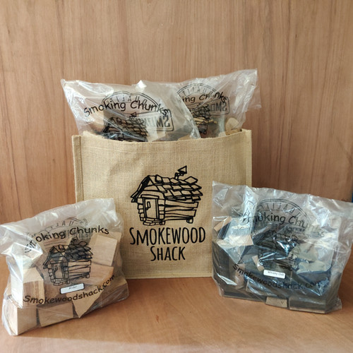 BBQ Smoking Wood Chunk Collection Smokewood Shack