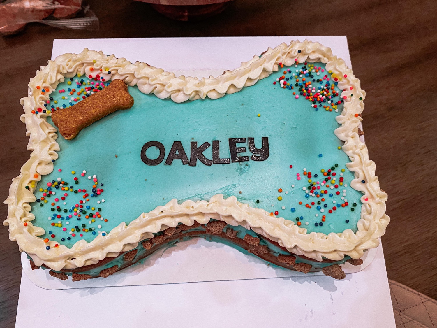 Large 10 inch Bone shaped cake 