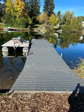 floating dock builder flathead lake