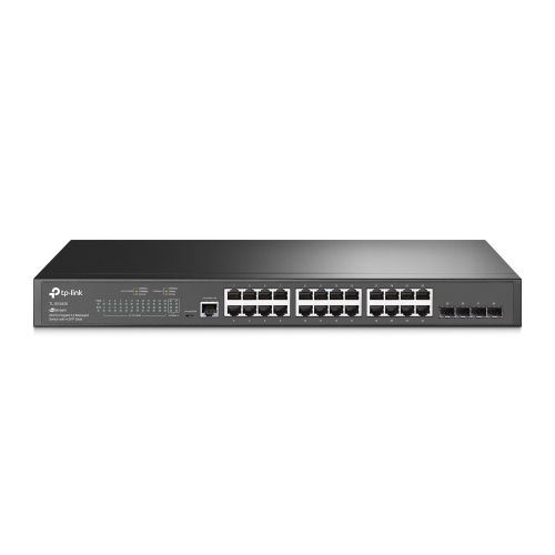 TP-LINK (SG3428) JetStream 24-Port Gigabit L2 Managed Switch with 4 SFP Slots, C
