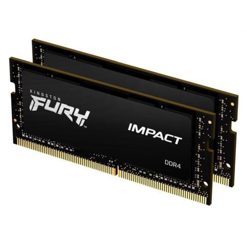 Kingston Fury Impact 32GB Kit (2 x 16GB), DDR4, 3200MHz (PC4-25600), CL20, XMP,