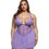 Thumbnail: Paradise Dream Babydoll 2pc Set Lilac