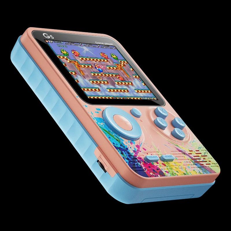 Thumbnail: G5 500 In 1 MINI Video Game Handheld Game Players Portable Retro Video Console B