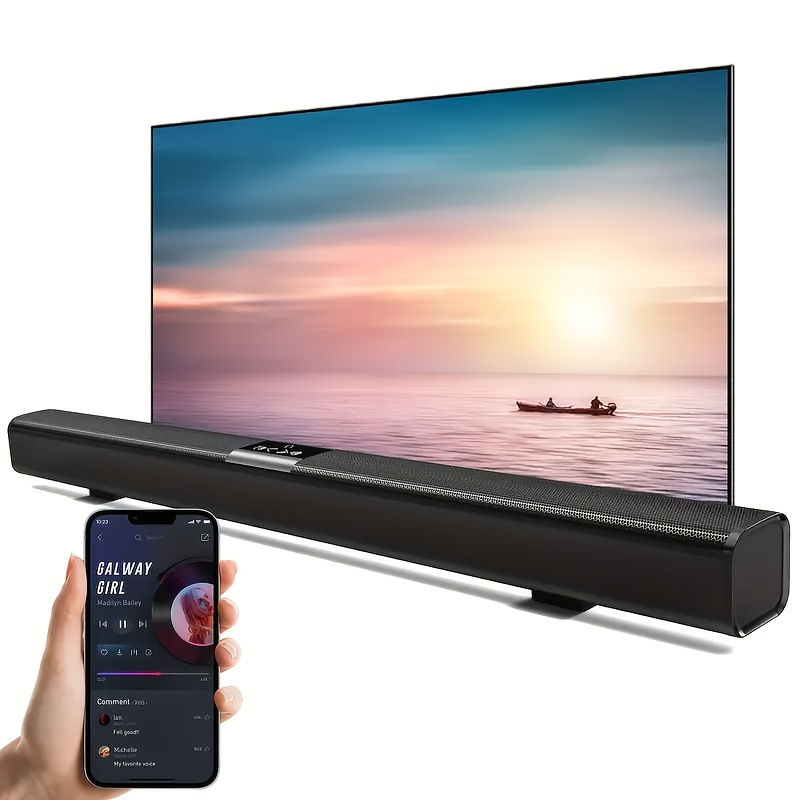 Thumbnail: Soundbar Cinema Soundbar Hifi Wireless Bluetooth Speaker Home Theater Tv Compute