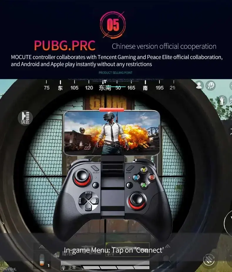 Thumbnail: Upgrade Model Bluetooth 5.3 for IOS Android Mobile Phone PC Smart TV Box Control