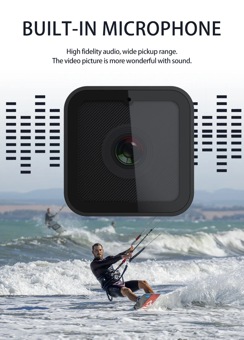 Thumbnail: 1080P high-definition wireless small camera, WiFi hotspot mini DV camera, outdoo
