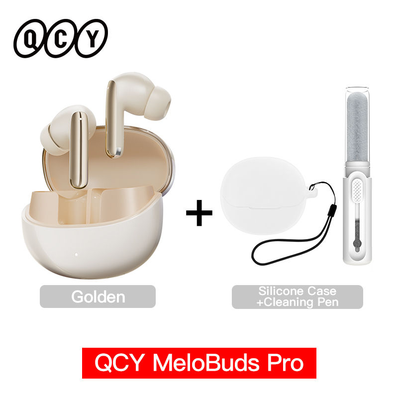 Thumbnail: QCY MeloBuds Pro ANC Bluetooth 5.3 Earphones Wireless 46dB Hybrid ANC Hi-Res LDA