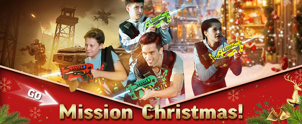 Thumbnail: VATOS Rechargeable Infrared Laser Tag Guns Set x4 Vests Data SYNC Outdoor Indoor