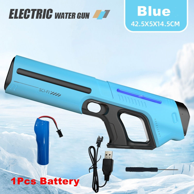 Thumbnail: Electric Water Guns for Adults Powerful Squirt Automatic Suction Water Storage G