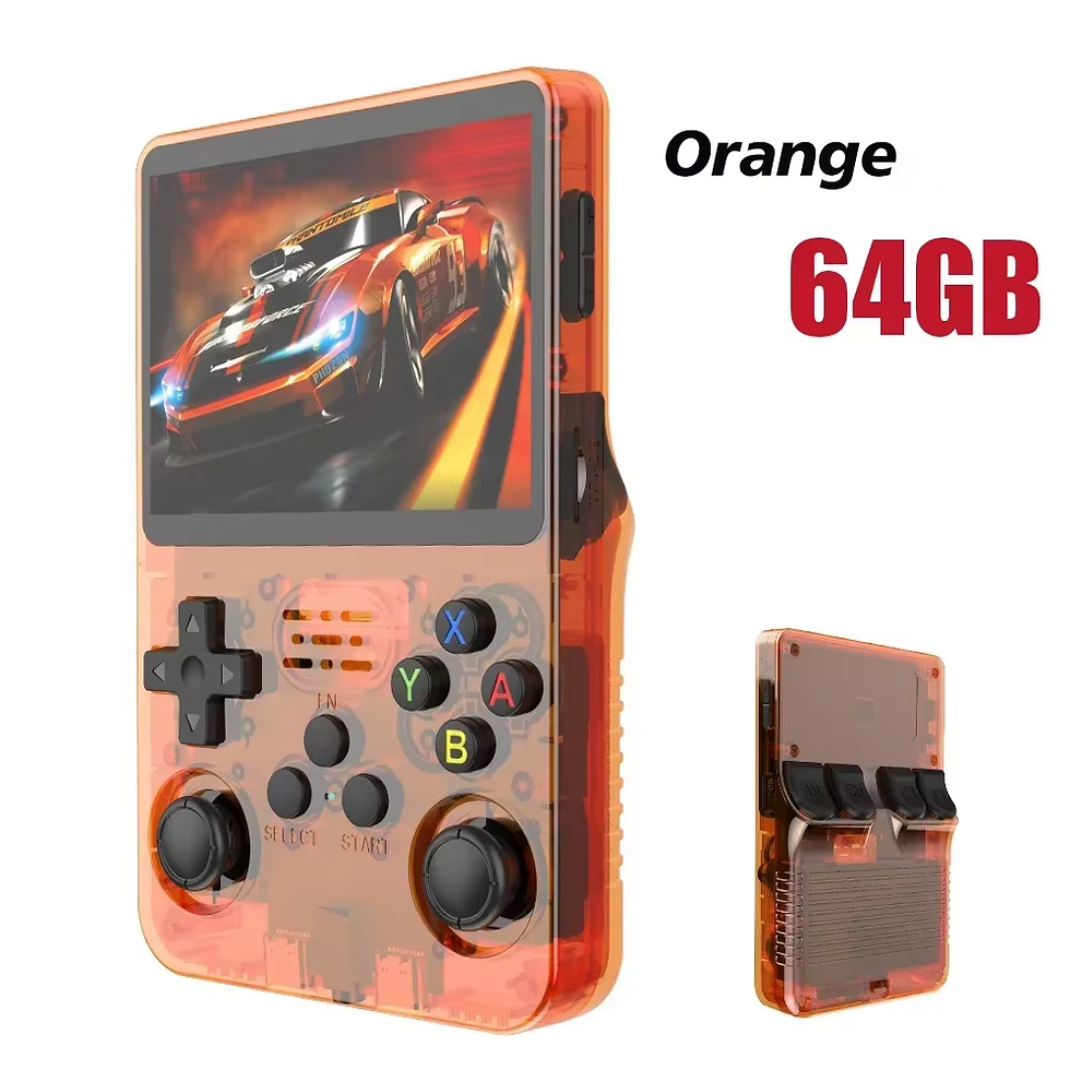 Thumbnail: R36S Retro Handheld Video Game Console ARKOS System 3.5 Inch IPS Screen Classic 