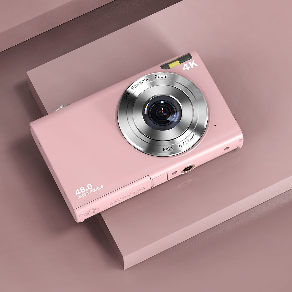 Thumbnail: 4K Digital Camera Autofocus Vlogging Camera HD 48MP with 2.8" Large Screen Camco