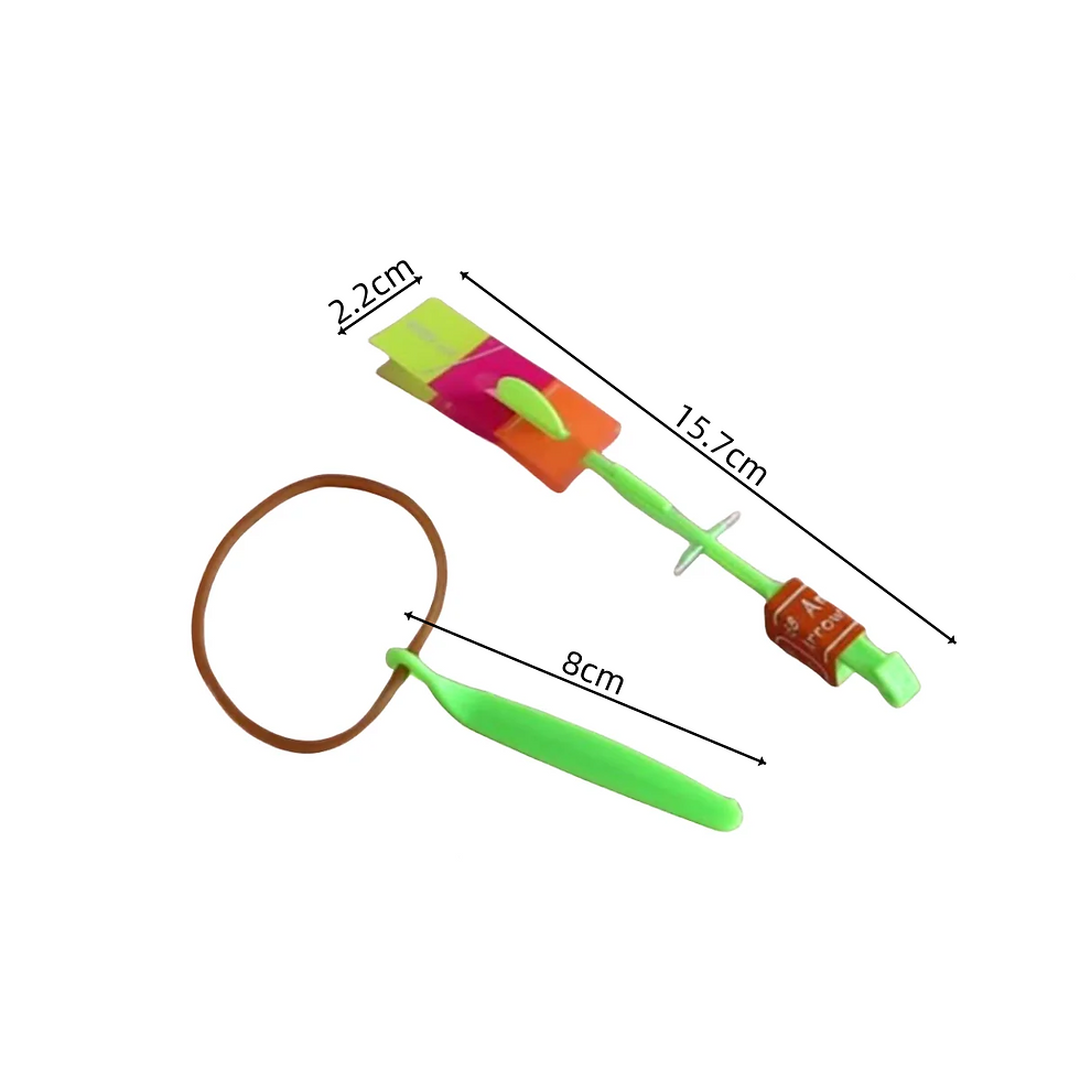 Thumbnail: Outdoor Flash Rocket toy LED Lights Glowing Slingshot Rocket Helicopter Flying T