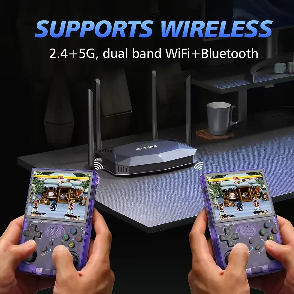 Thumbnail: R36S updated R36XX Retro Handheld Game Console Linux ARKOS 3.5Inch IPS Screen Po