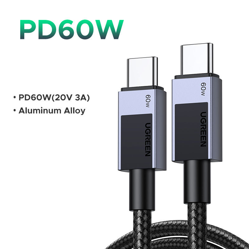 Thumbnail: UGREEN USB C Cable PD60W Fast Charge Cable for iPhone 17 16 15 Samsung S25 S24 i