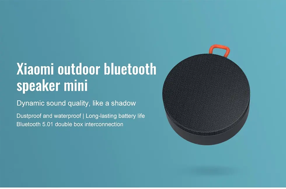 Thumbnail: Original Xiaomi Mi Portable Bluetooth 5.0 Speaker Dustproof Waterproof 10 Hours 