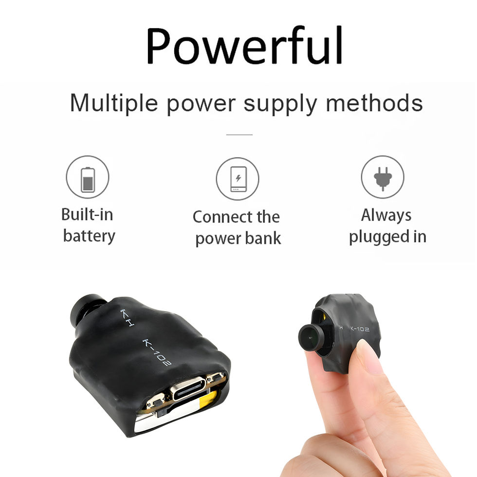 Thumbnail: 4K HD Mini Camera Wireless WIFI Camera Supports 5X zoom, motion detection, remot