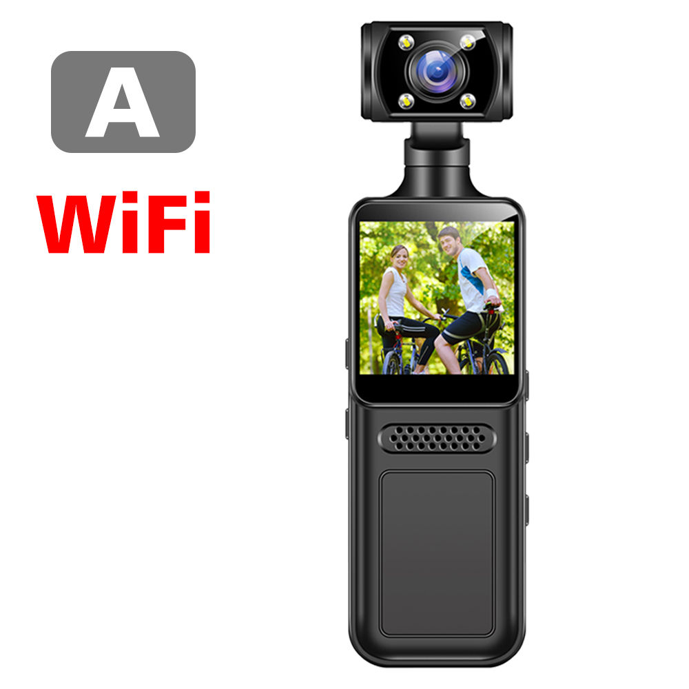 WiFi Mini Camera 4K HD Portable Digital Video Recorder Small BodyCam Night Visio