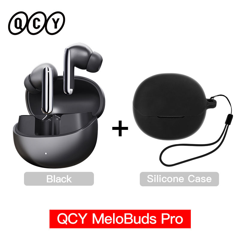 Thumbnail: QCY MeloBuds Pro ANC Bluetooth 5.3 Earphones Wireless 46dB Hybrid ANC Hi-Res LDA