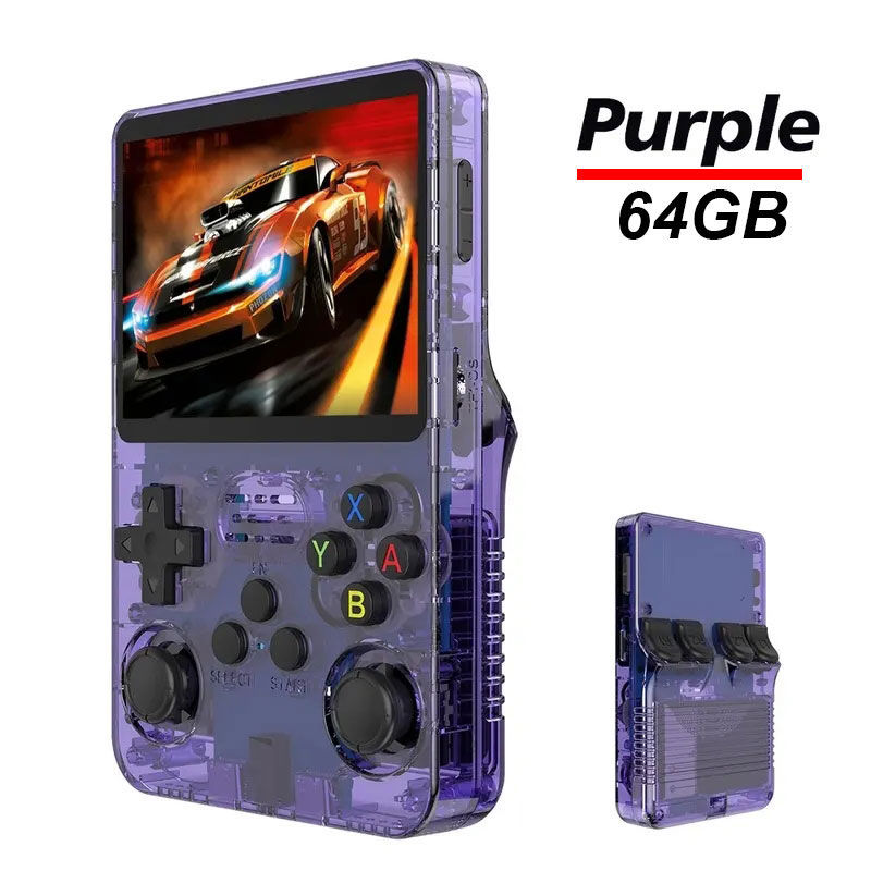 Thumbnail: R36S Retro Handheld Video Game Console ARKOS System 3.5 Inch IPS Screen Classic 
