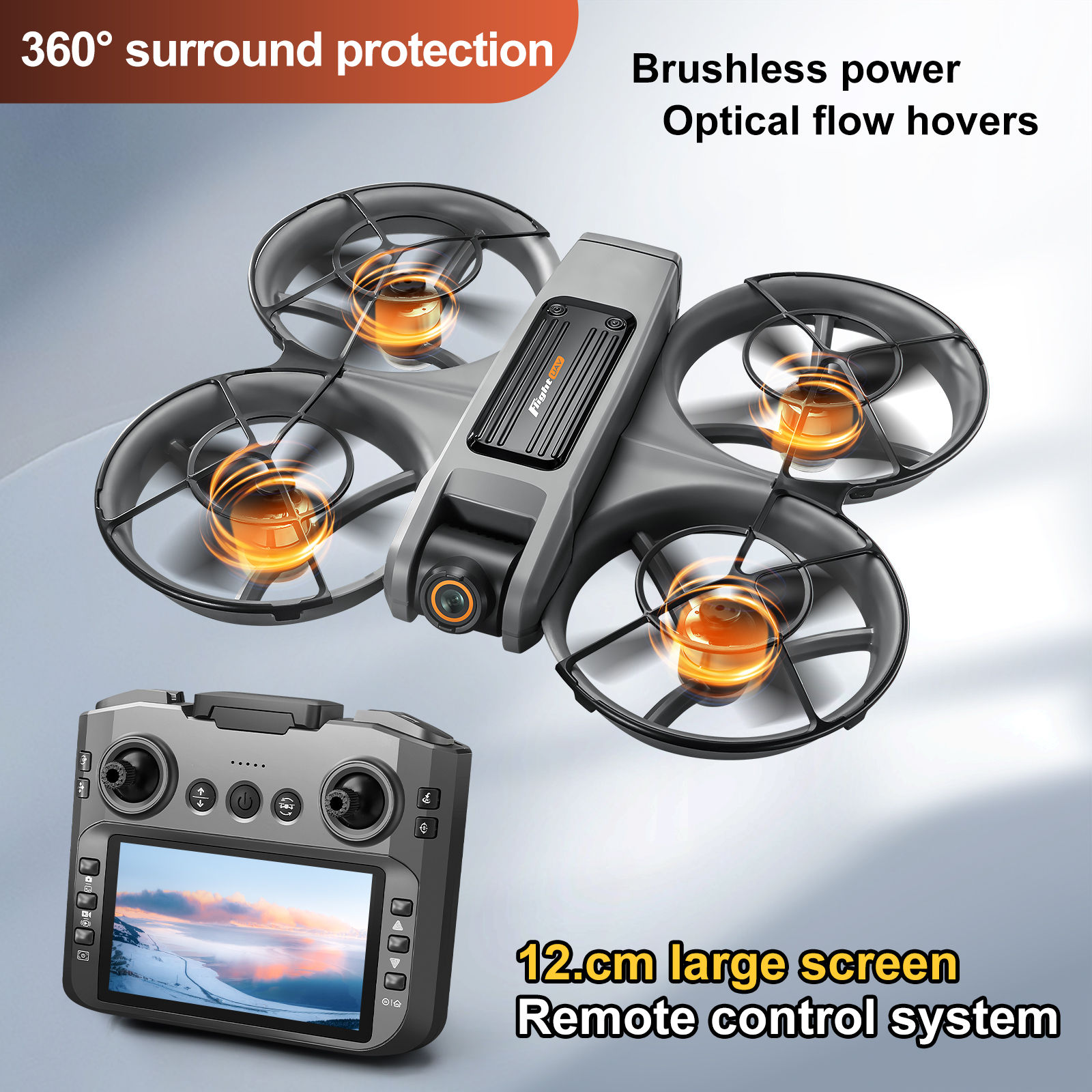 S156 Mini Drone 4K Professional HD Camera with Large Screen 2.4G WIFI FPV Dron B