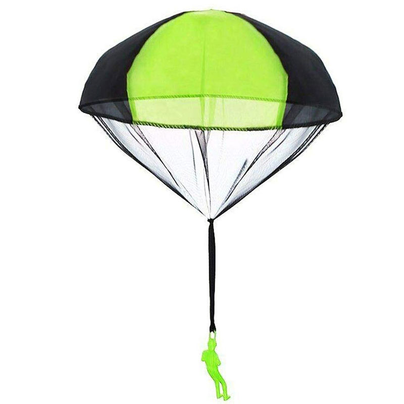 Thumbnail: 1/3/5PCS Hand Throwing Parachute Outdoor Flying Parachutes Muti-colored Park Bac